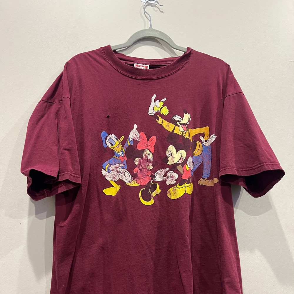 Vintage mens mickey mouse t shirt